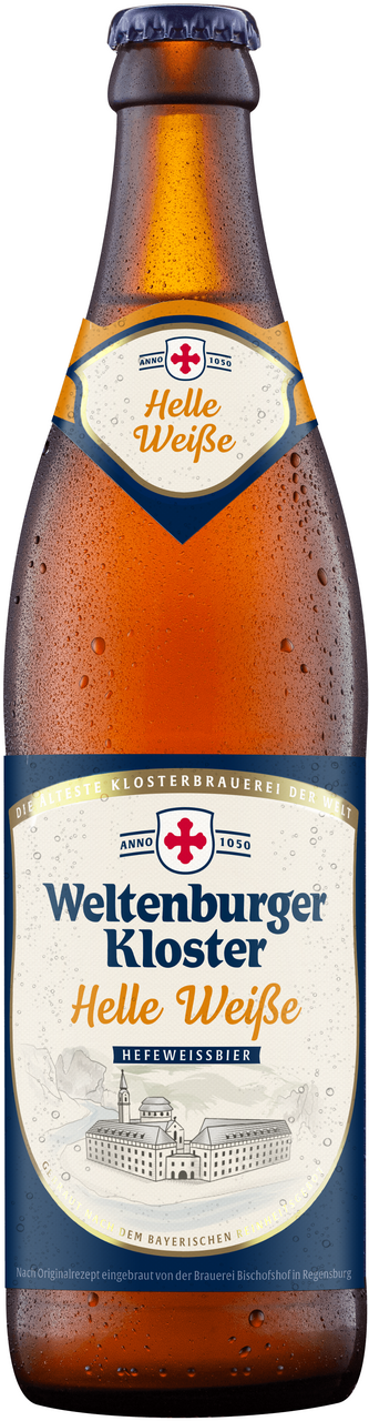 Изображение товара Пиво Weltenburger Kloster Hell Weiss, 0.5л