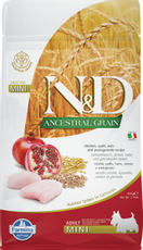 Корм сухой Farmina N&D для собак мелких пород курица-гранат-злаки, 800г