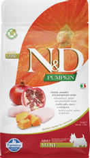 Корм сухой Farmina N&D для собак мелких пород курица-гранат-тыква, 800г