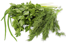 Набор зелени (петрушка, укроп, зеленый лук), 250г