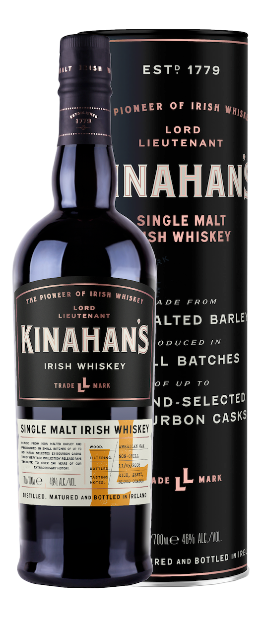 Kinahans Irish Whiskey 0.7. Виски Кинаханс ЛЛ 0.7Л. Kinahan's виски.