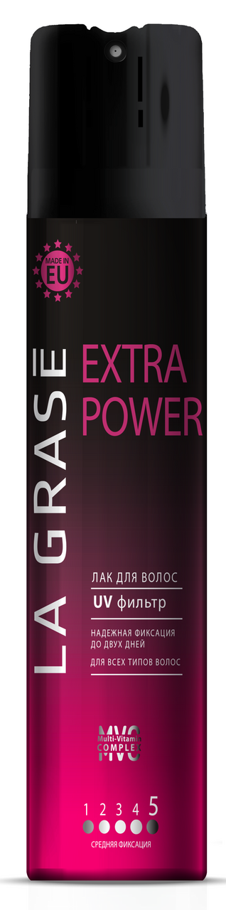 Лак для волос La Grase Extra Power, 250мл