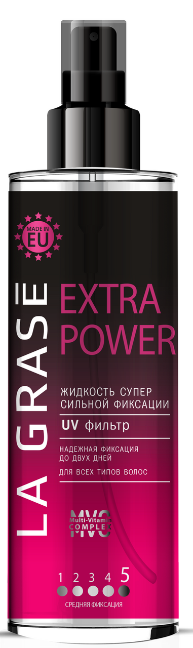 Изображение товара Жидкость для укладки волос La Grase Extra Power, 150мл