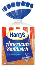 Хлеб Harry's American Sandwich сэндвичный пшеничный в нарезке, 470г