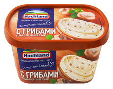 Сыр плавленый Hochland с грибами 55%, 400г