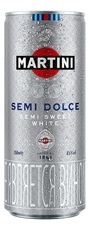 Напиток виноградосодержащий Martini Semi Dolce белый сладкий, 0.25л
