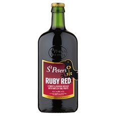 Пиво St.Peter's рубиновый красный эль светлое, 0.5л