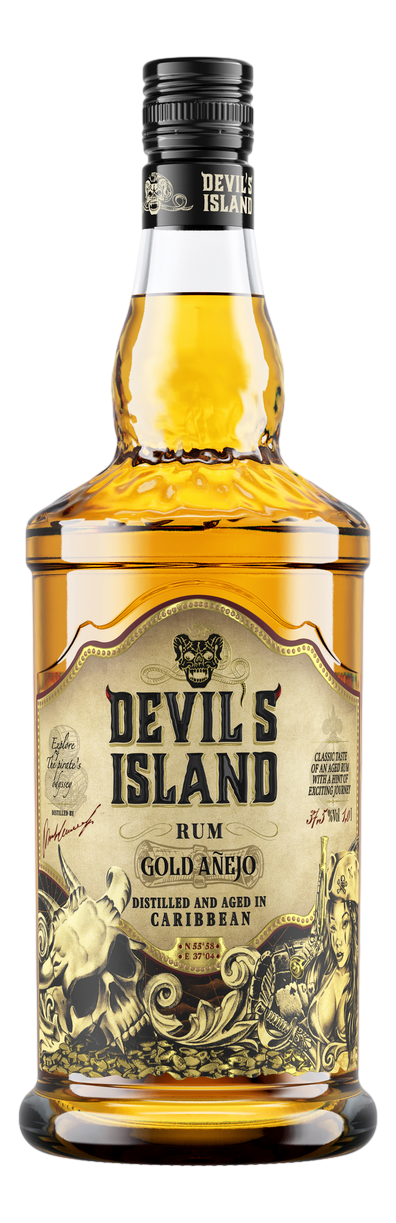 Изображение товара Ром Devil's Island Gold Anejo, 1л