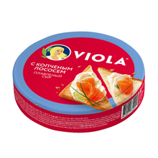 Сыр плавленый Viola копченый лосось треугольники 45%, 130г