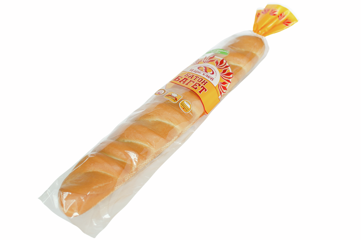 Батон Царь хлеб багет, 350г