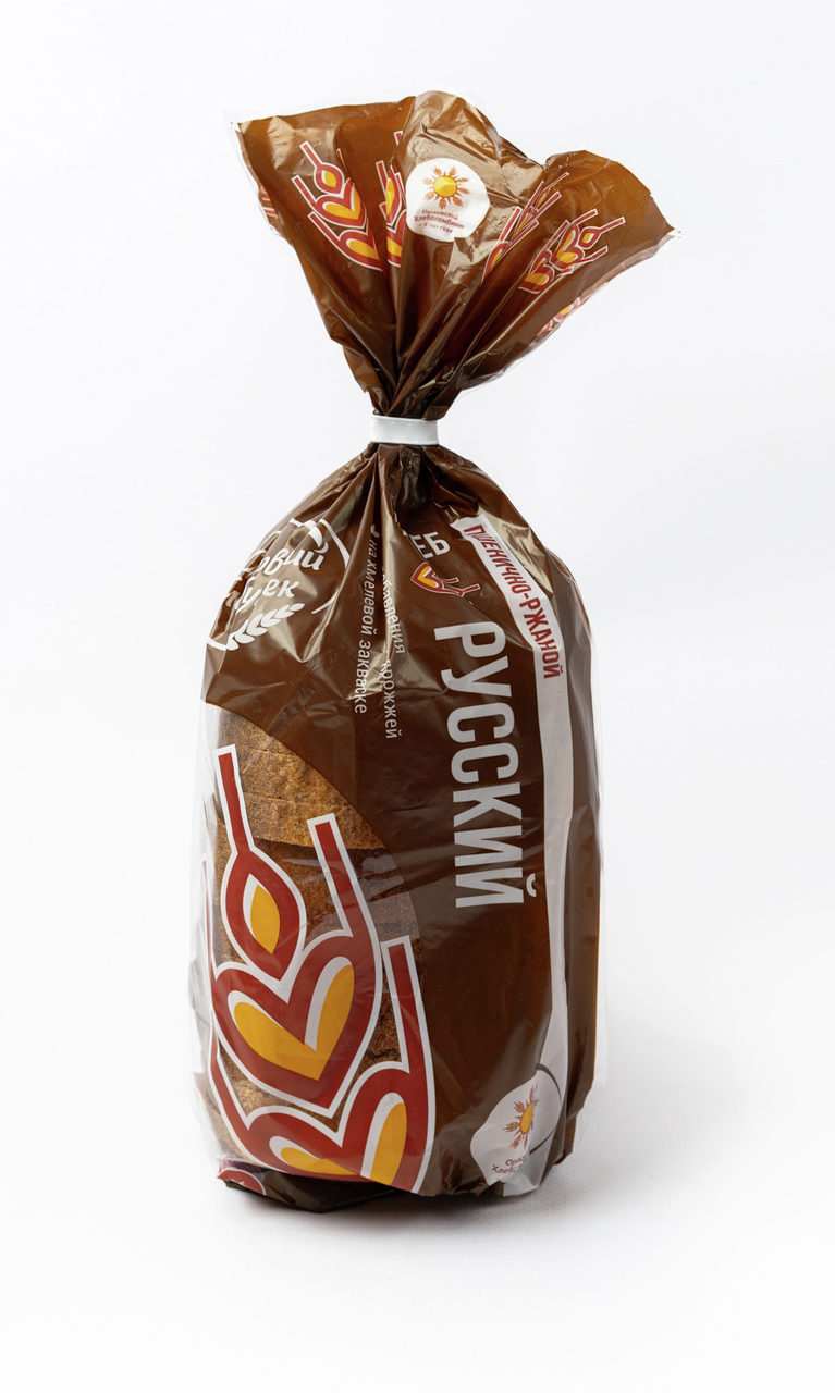 Хлеб русский Орловский хлебокомбинат нарезка, 600г