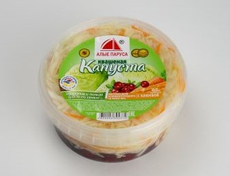 Капуста Алые паруса квашеная с клюквой, 500г