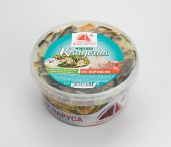 Капуста морская Алые паруса по-корейски, 500г купить с доставкой на дом ...
