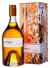 Коньяк Godet VS Classique Cognac в подарочной упаковке, 0.7л