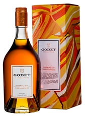 Коньяк Godet XO Fine Champagne Cognac в подарочной упаковке, 0.7л