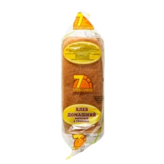 Хлеб домашний 7 Хлебзавод формовой в упаковке, 600г