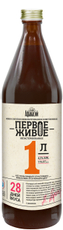 Пиво светлое Афанасий Первое живое нефильтрованное осветленное, 1л