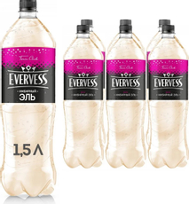 Тоник Evervess имбирный эль, 1.5л x 6 шт