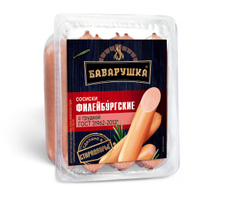 Сосиски Баварушка филейбургские с грудкой, 330г