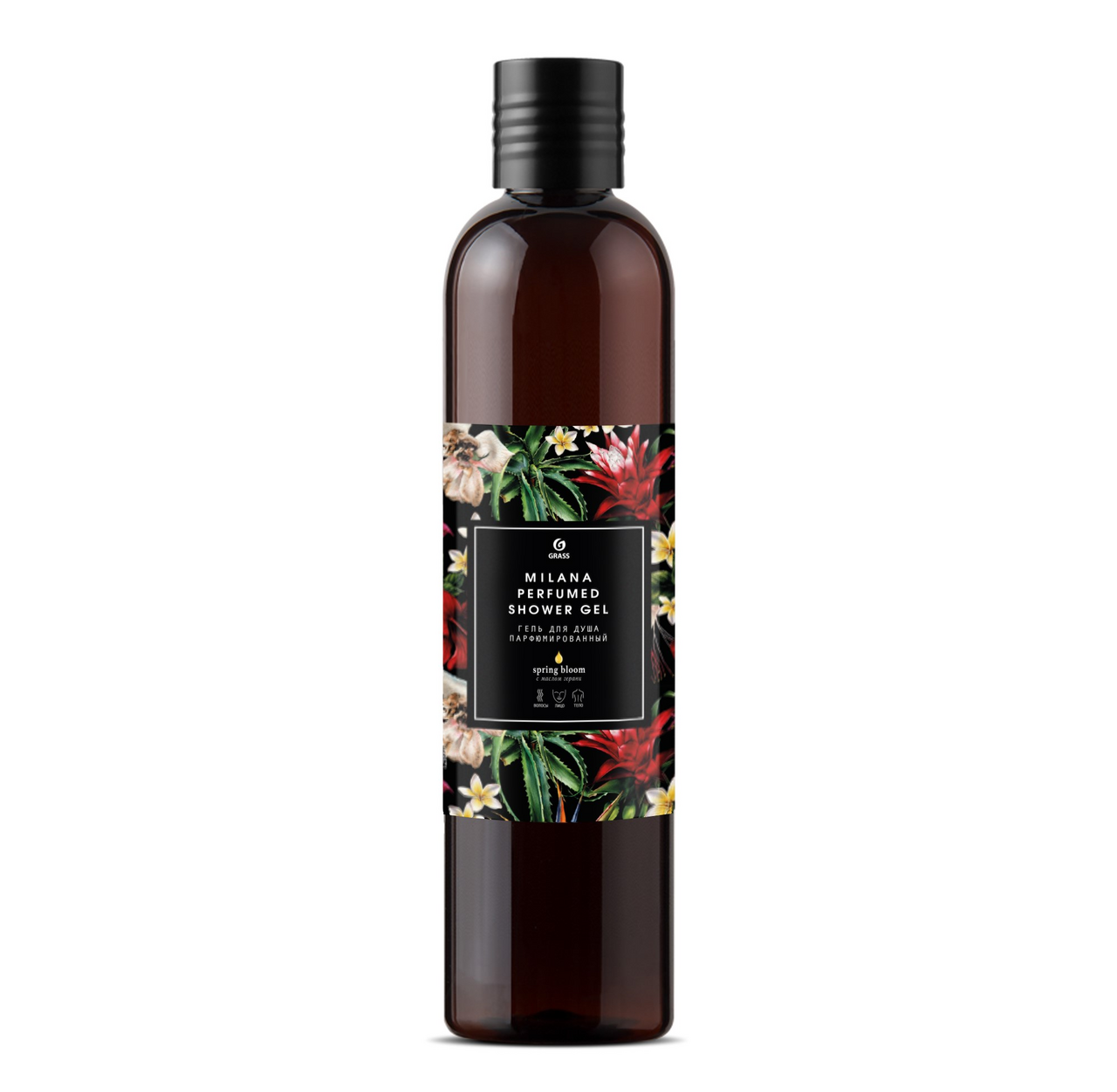 Изображение товара Гель для душа Grass Milana Spring Bloom парфюмерный, 350мл