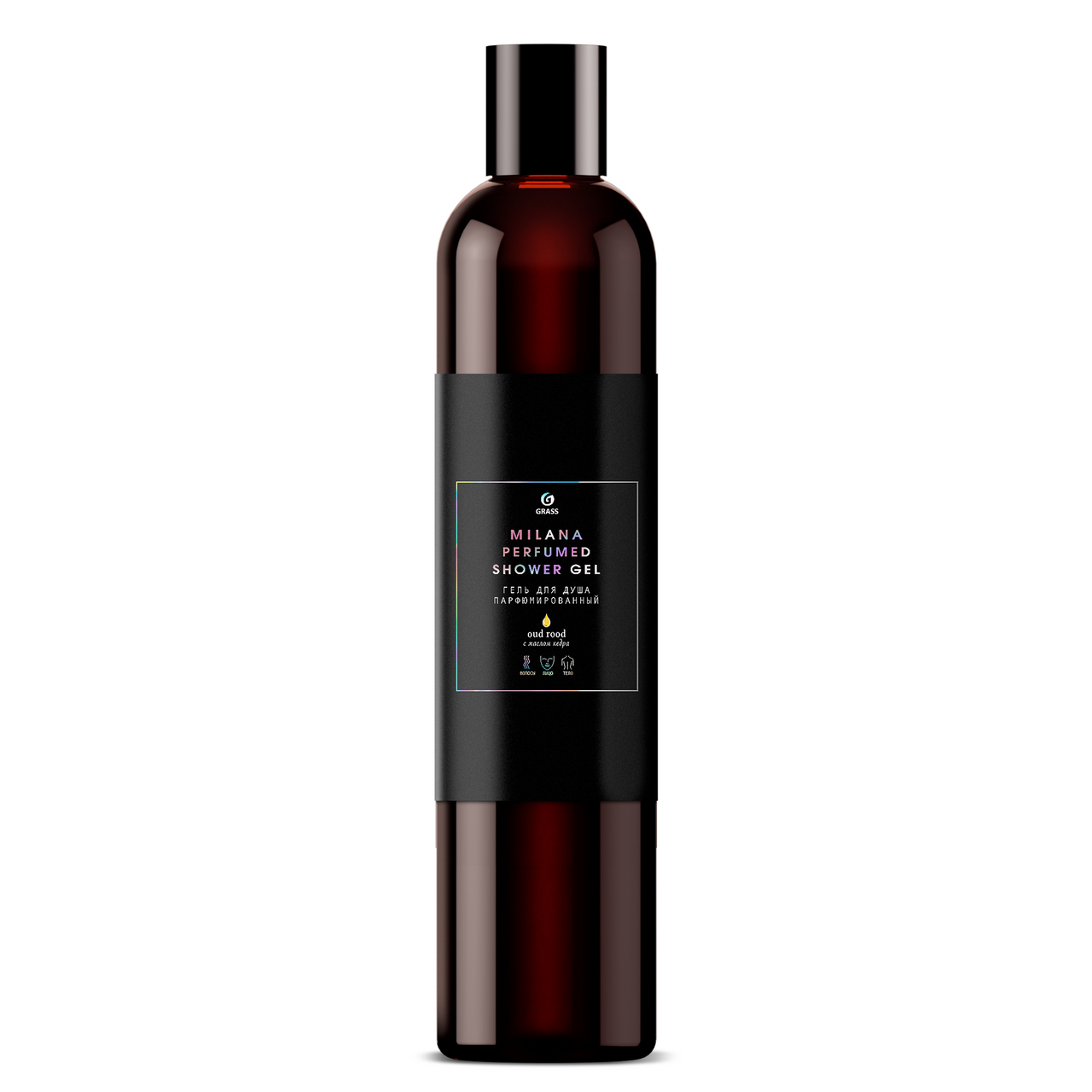 Изображение товара Гель для душа Grass Milana Oud Rood 350 мл парфюмерный с натуральными маслами