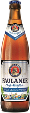 Пиво Paulaner Hefe-Weissbier Naturtrub безалкогольное, 0.5л