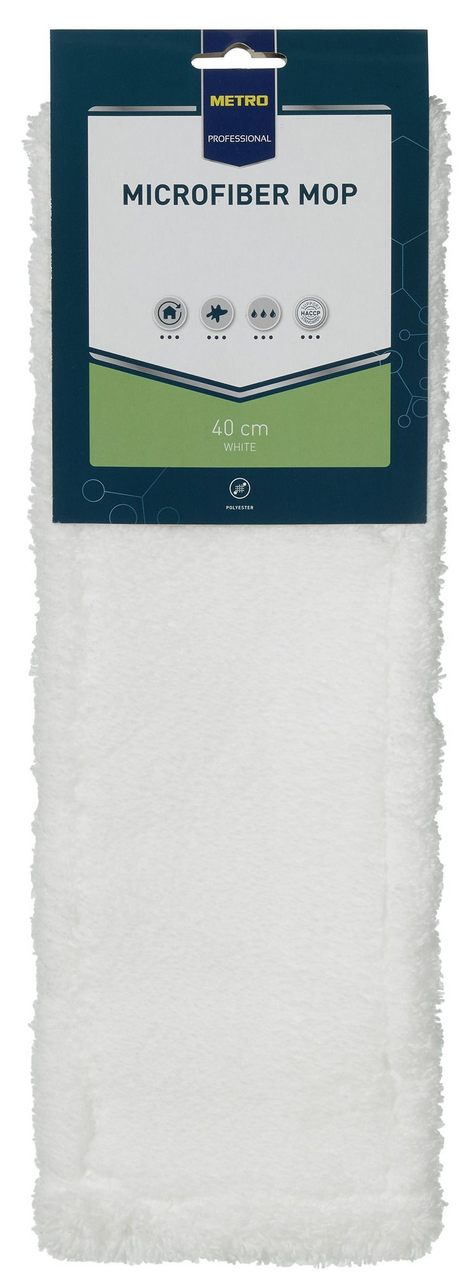 METRO PROFESSIONAL Насадка для швабры микрофибра с абразивом, 50см