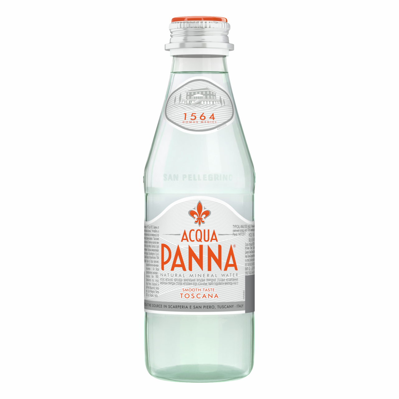 Вода минеральная Acqua Panna негазированная, 250мл