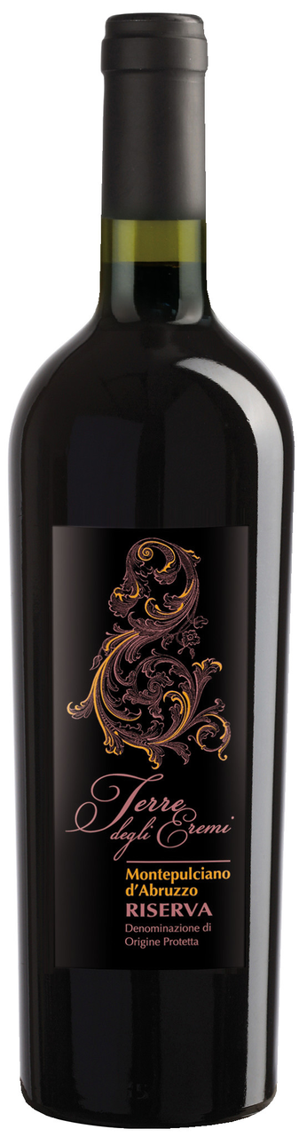 Вино Terre Degli Eremi Riserva Montepulciano d'Abruzzo красное сухое, 0.75л