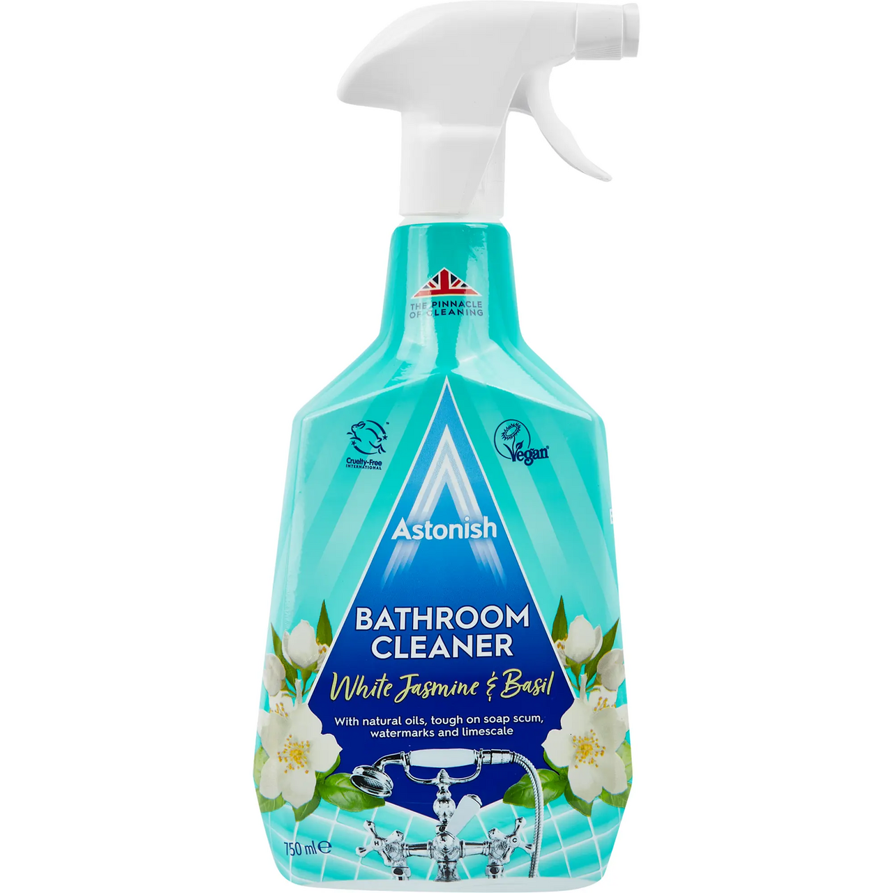 Изображение товара Очиститель для ванной Astonish с ароматом белого жасмина и базилика, 750 мл