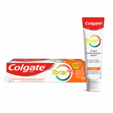 Зубная паста Colgate Total 12 Витаминный заряд с цинком и аргинином для комплексной антибактериальной защиты, 100мл