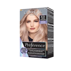 Краска для волос L'Oreal Preference Cool Blondes 8.12 Аляска, 243мл