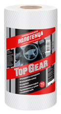 Полотенца TopGear универсальные в рулоне 22 х 30см, 70 листов