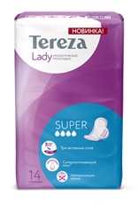 Прокладки урологические Tereza Lady Super, 14шт
