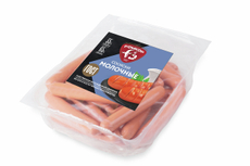 Сосиски Ромкор молочные ГОСТ, ~1кг