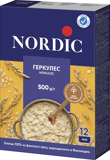 ХлопьяNordicГеркулес,500г