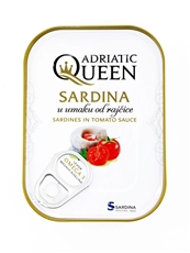 Сардины Adriatic Queen в томатном соусе, 105г