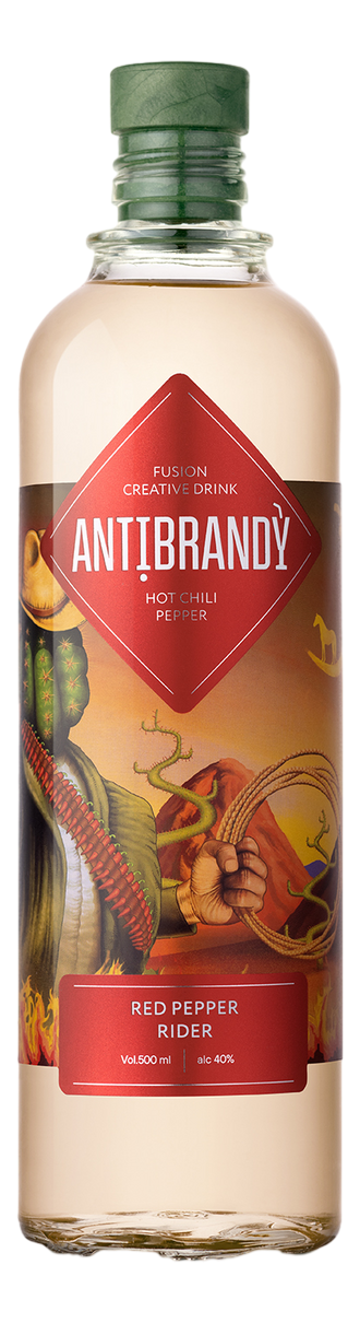 Изображение товара Antibrandy Red Pepper Rider Спиртной напиток 0.5л
