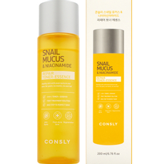 Тонер-эссенция Consly Snail Mucus Niacinamide Repair восстанавливающий с муцином улитки и ниацинамидом, 200мл