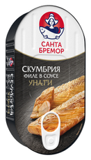 Скумбрия Санта Бремор филе соус унаги, 175г