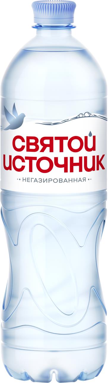 Минеральная вода СВЯТОЙ ИСТОЧНИК негазированная, пэт, 1л