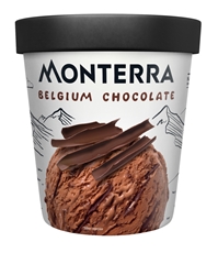 Мороженое Monterra Бельгийский шоколад, 276г