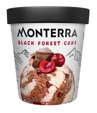 Мороженое Monterra Шоколадно-вишневый торт, 300г