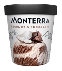 Мороженое Monterra Кокос-Шоколад, 263г