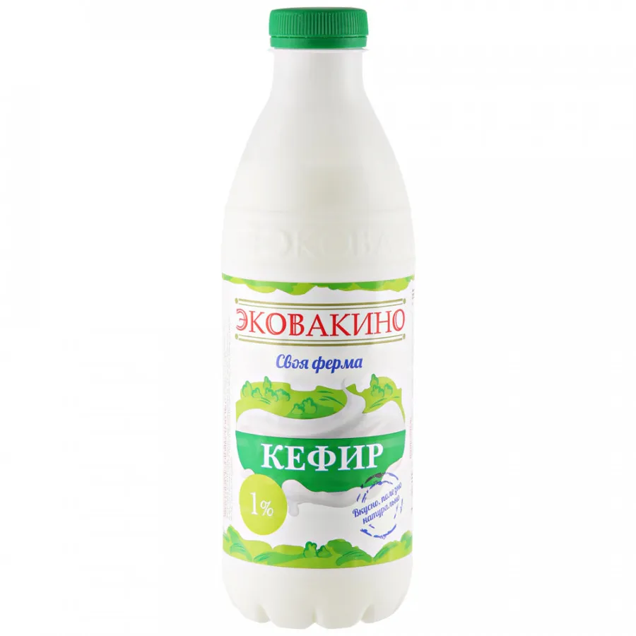 Кефир Эковакино 1%, 930мл