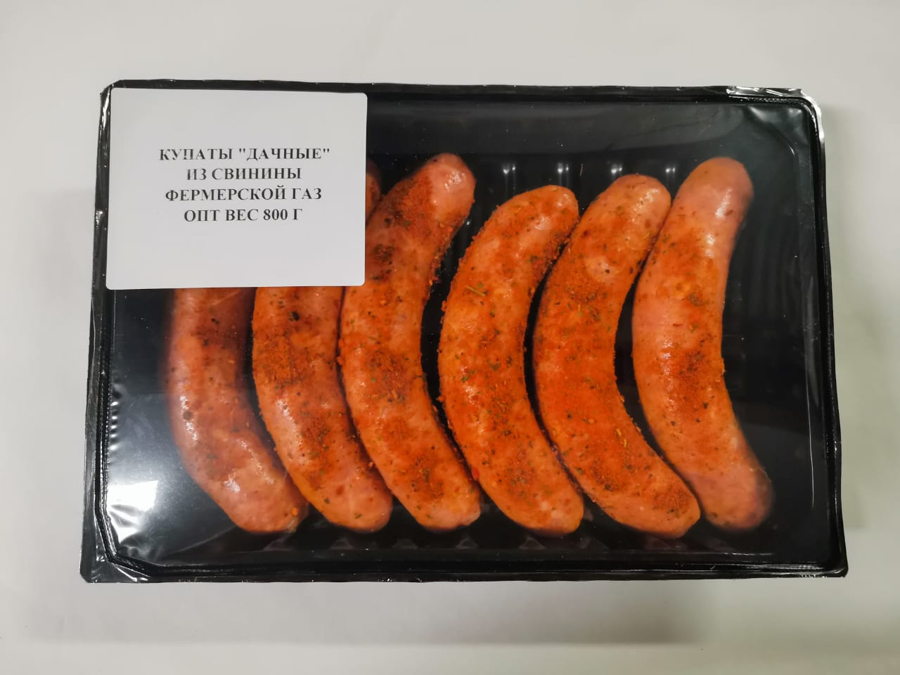 Купаты дачные Филье Проперти из свинины фермерской охлажденные, ~800г ...