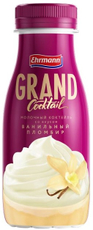 Коктейль молочный Grand Cocktail Ванильный пломбир 4%, 260г