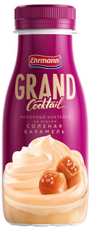 Коктейль молочный Grand Cocktail Соленая карамель 4%, 260г