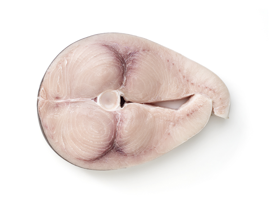 Изображение товара Охлажденный стейк рыбы-меч из дикой рыбы, мягкое мясо, деликатес