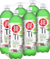 Холодный чай Ti зеленый, 1.25л x 6 шт